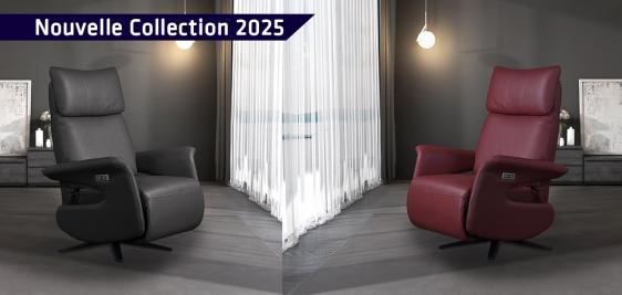 Fauteuil relax PIVOTANT avec 2 moteurs électriques