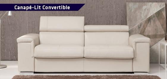 Canapé Lit-convertible Sofabed® avec dossiers réglables
