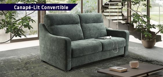 Canapé-Lit Convertible très confortable avec matelas 22cm
