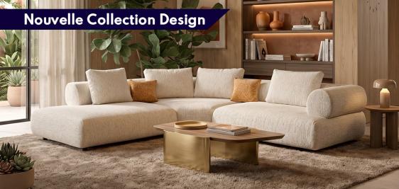 Salon d'angle Design au confort remarquable