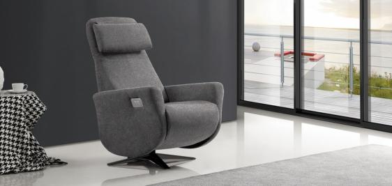 Fauteuil relax électrique 2 moteurs et batterie